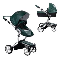 British Green - Alu - Детская коляска Mima Xari 3G Flair 2в1